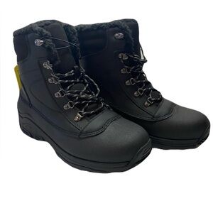 Sale🖤New Black Winter Women’s Boots 9 New Faux Fur Lined Snow Boots All In Motio